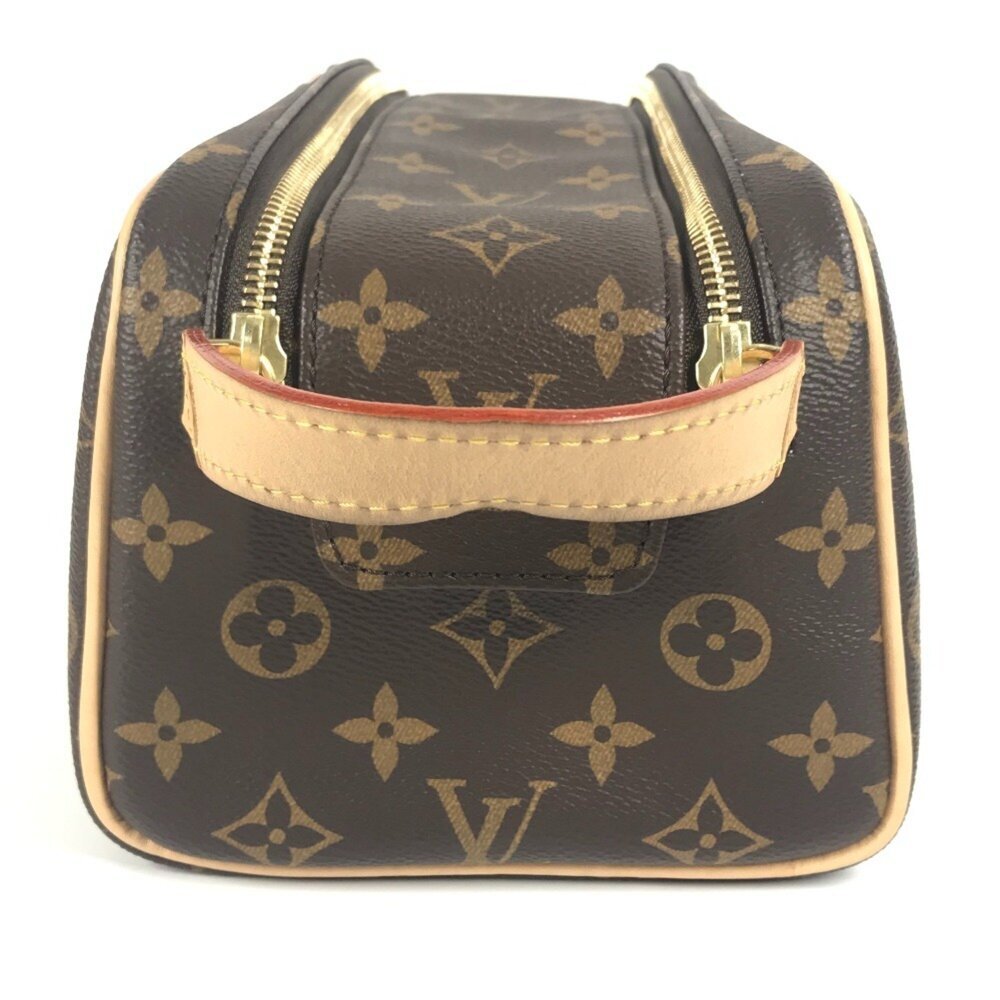 LOUIS VUITTON Brown Monogram Canvas Pouch - Picture 5 of 16
